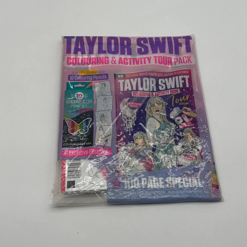 TAYLOR SWIFT Tour Edition COLORING‎ & ACTIVITY BOOK Designs 35+ ILUSTRATIONS